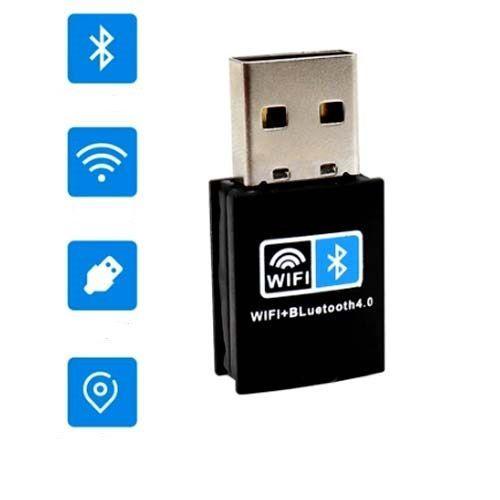 Adaptador Antena Wifi y Bluetooth 600 Mbs Modem Para PC -1