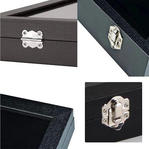 Caja Exhibidora de Lujo para Joyas y Anillos | Presentación Elegante y Terciopelo.-5