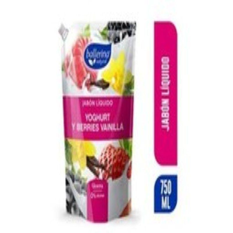 Jabón Líquido 900 ML grande Ballerina Arándono Yoghurt-2