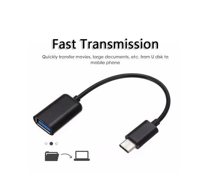 Adaptador Cable Tipo C a USB Conversor Tipo C Macho a USB-2