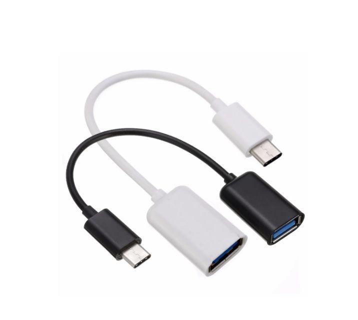 Adaptador Cable Tipo C a USB Conversor Tipo C Macho a USB-3