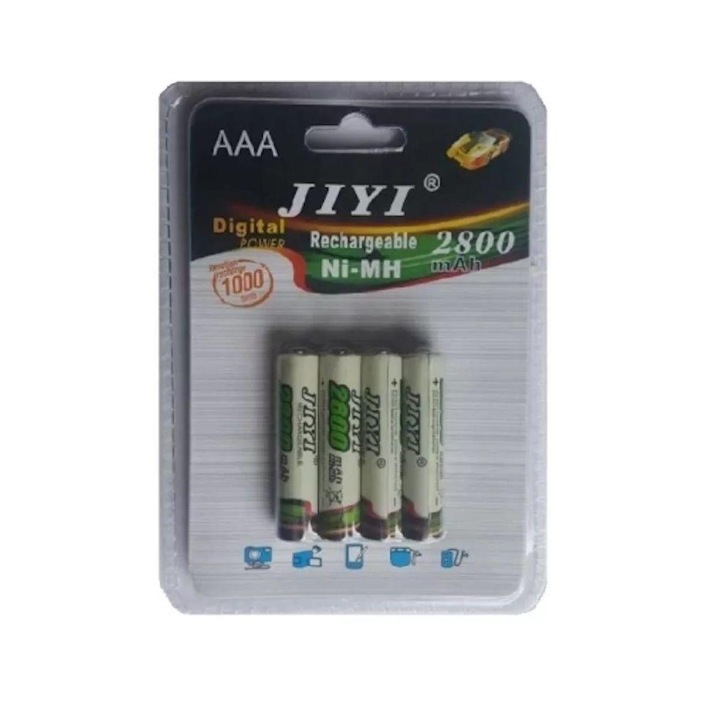 Pack de 4 Pilas Recargables AAA Songpus de 2700mAh | Tecnología Ni-MH de Larga Duración | Hasta 1000-5