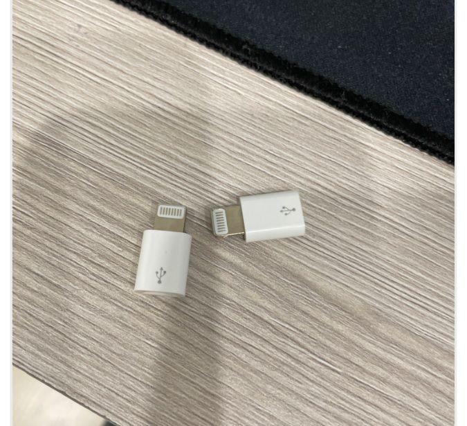 Adaptador para Iphone Lightning OTG de 8 pines Macho A Micro Usb V8 Hembra Conector Hembra-3