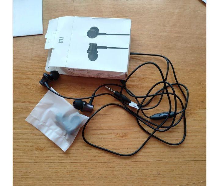 Audífonos Con Cable Xiaomi Originales Jack 3,5-3