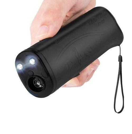 Espanta Perros de Entrenamiento 1 Bocina repelente Adiestrador Ultrasonido Antiladridos Luz Led-3
