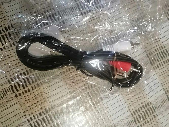 Cable Audio RCA Jack 3,5 mm Salida Auxiliar. Aux. Macho Plug Carro PS3 1 metro-4