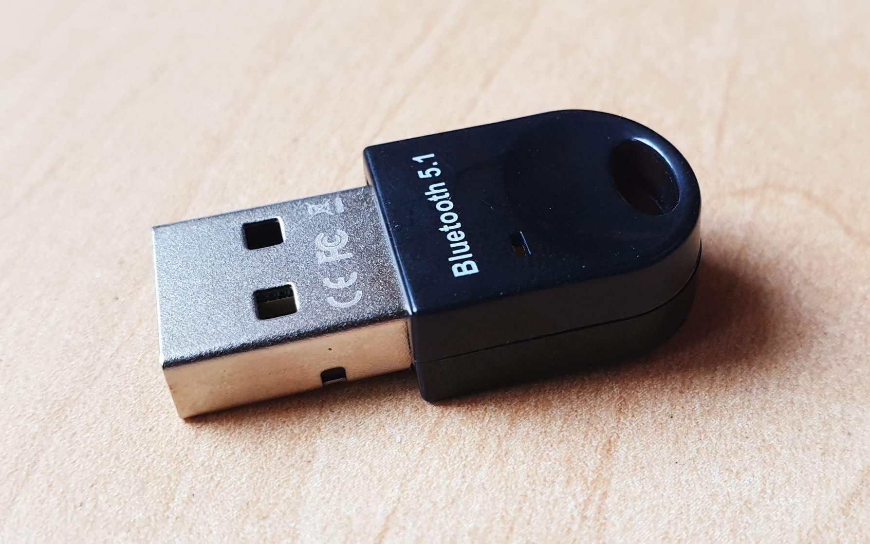 Adaptador USB Bluetooth 5.1 | Transmisor y Receptor 2-en-1 | Inalámbrico para PC y Notebook (Audio y-5