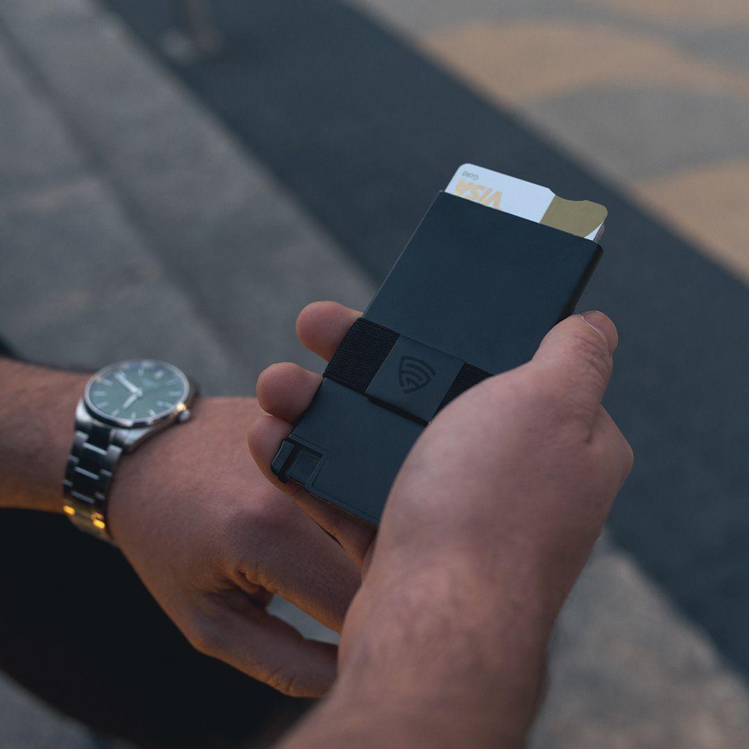 Billetera y Tarjetero Hombre Svalik Slim Bloqueo RFID Delgada Ultrarresistente-5