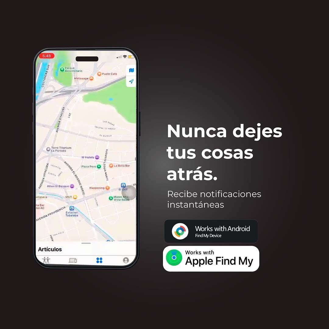 Localizador De Objetos Svalik Smart Card Tag Find My Rastreador - Compatible con Android-2
