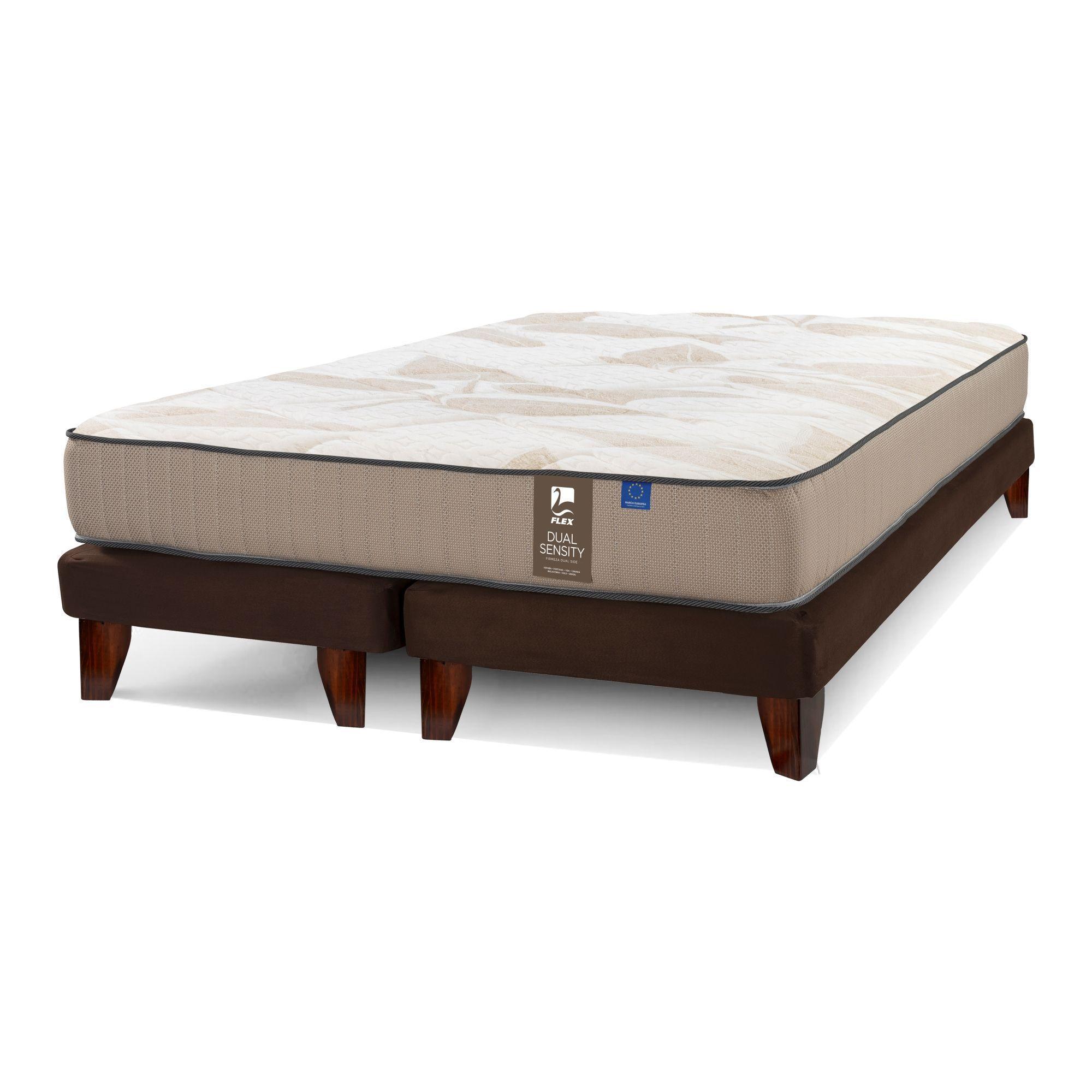 Cama Europea Dual Sensity 2 Plazas Box B/D-0