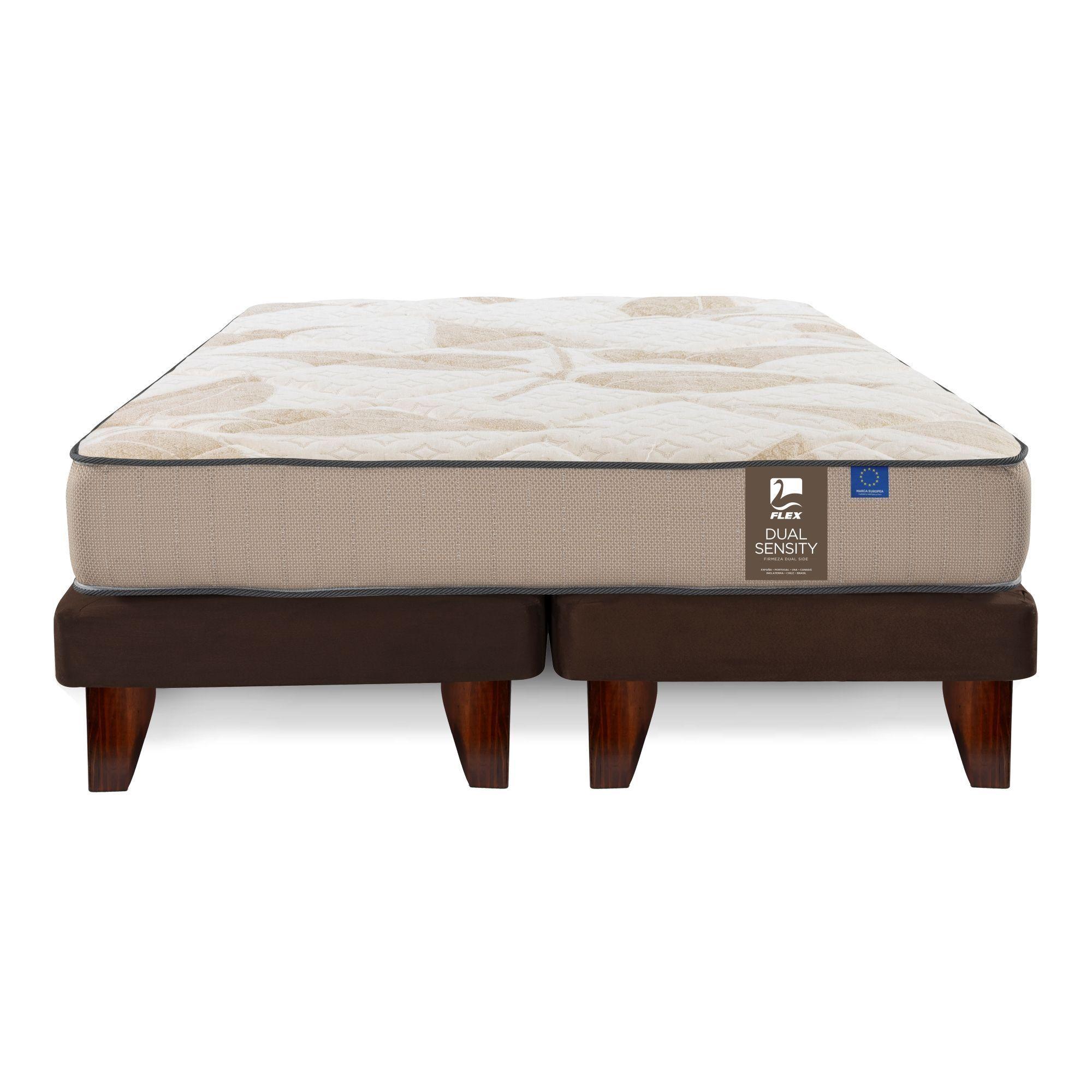 Cama Europea Dual Sensity 2 Plazas Box B/D-1