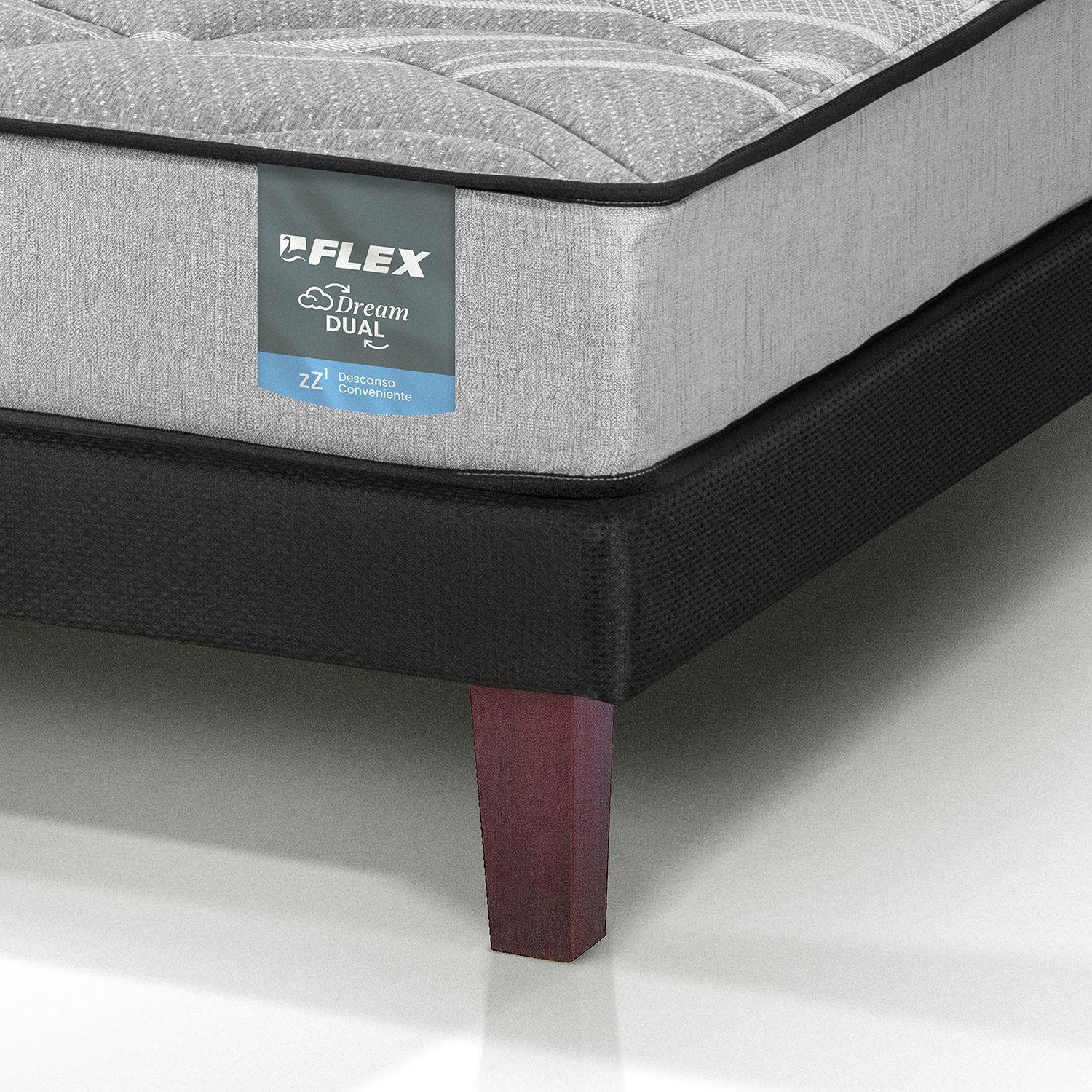 Cama Europea Dream Dual 2 Plazas Box 150x200 Flex-4