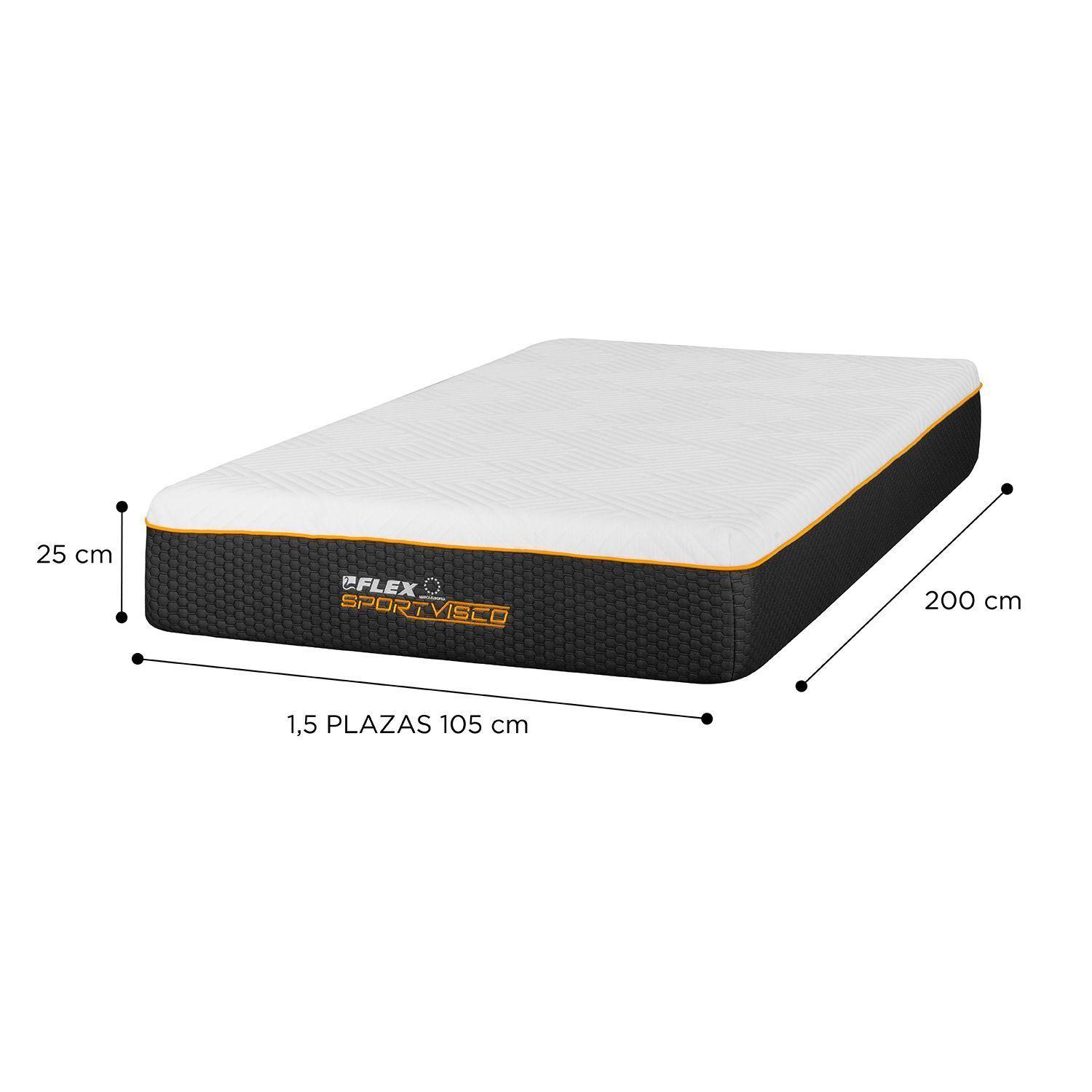 Colchón Sport Hybrid Visco 1.5 plazas box-4