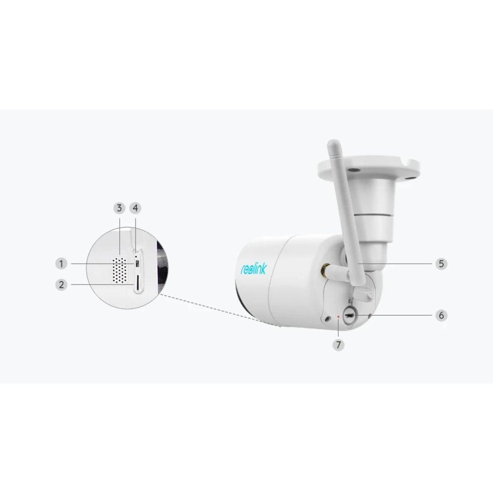 Cámara WiFi Exterior Full HD 1080P Recargable/Solar-1