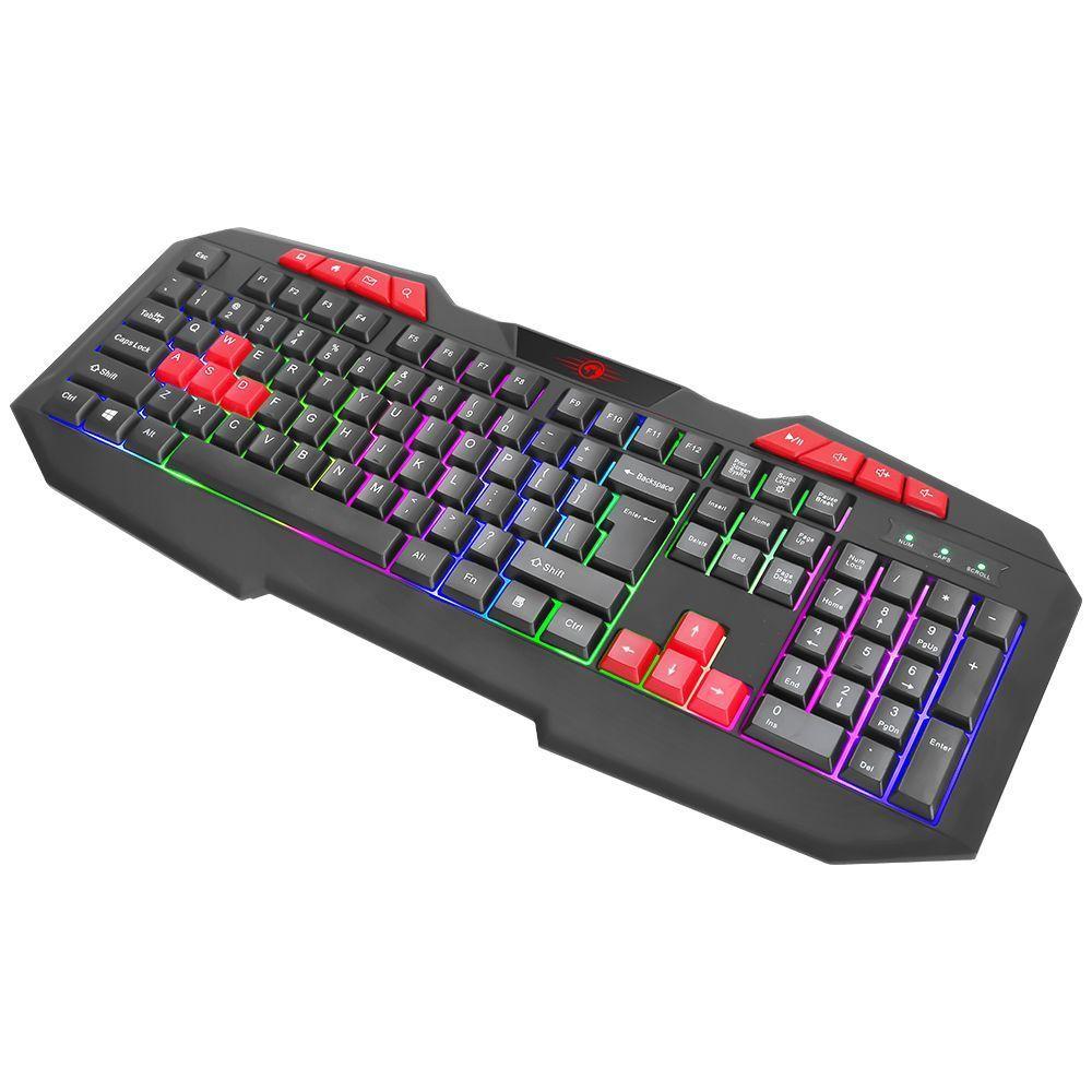 TECLADO GAMER USB MEMBRANA MARVO-2