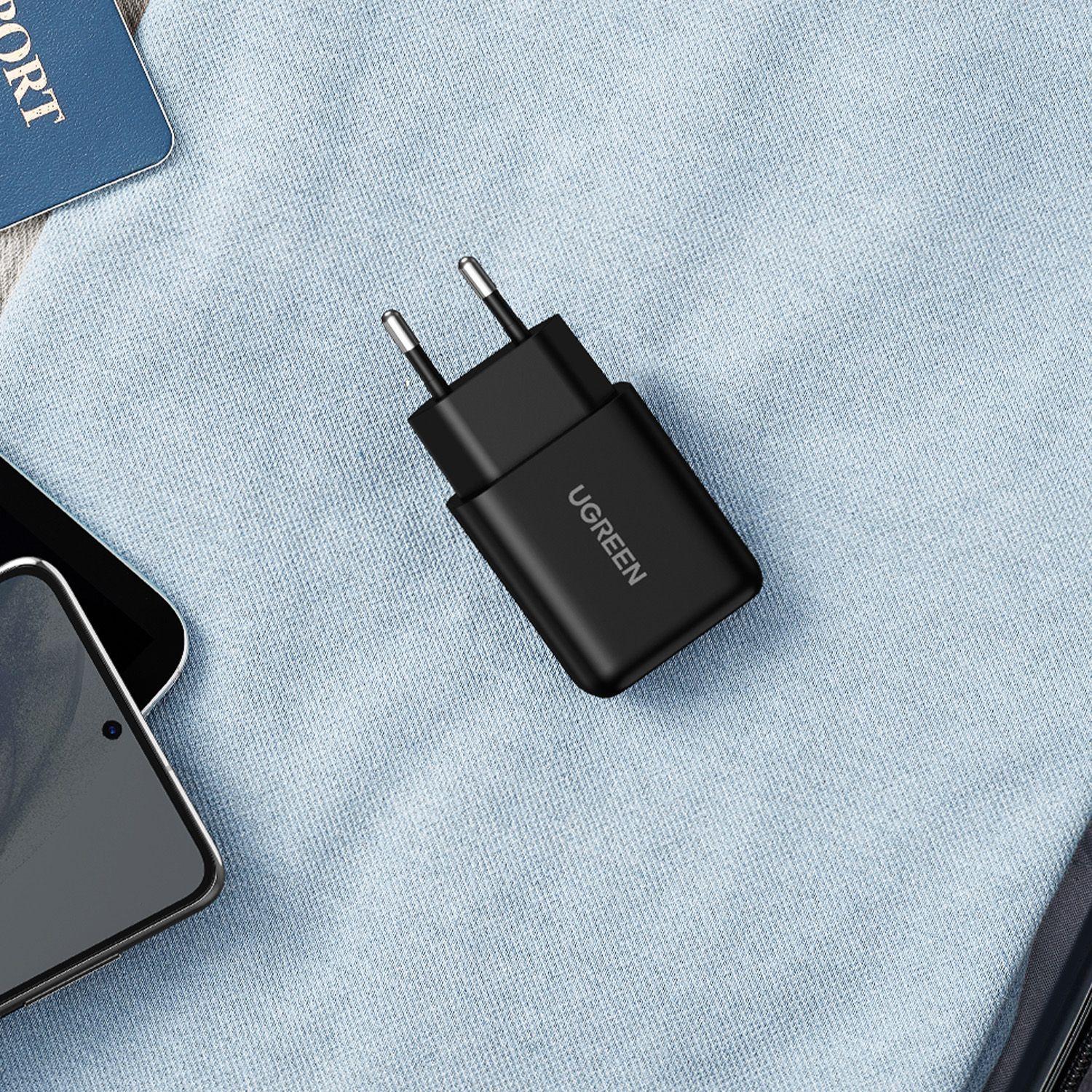Cargador 18W USB-A Negro CD122-70273-2