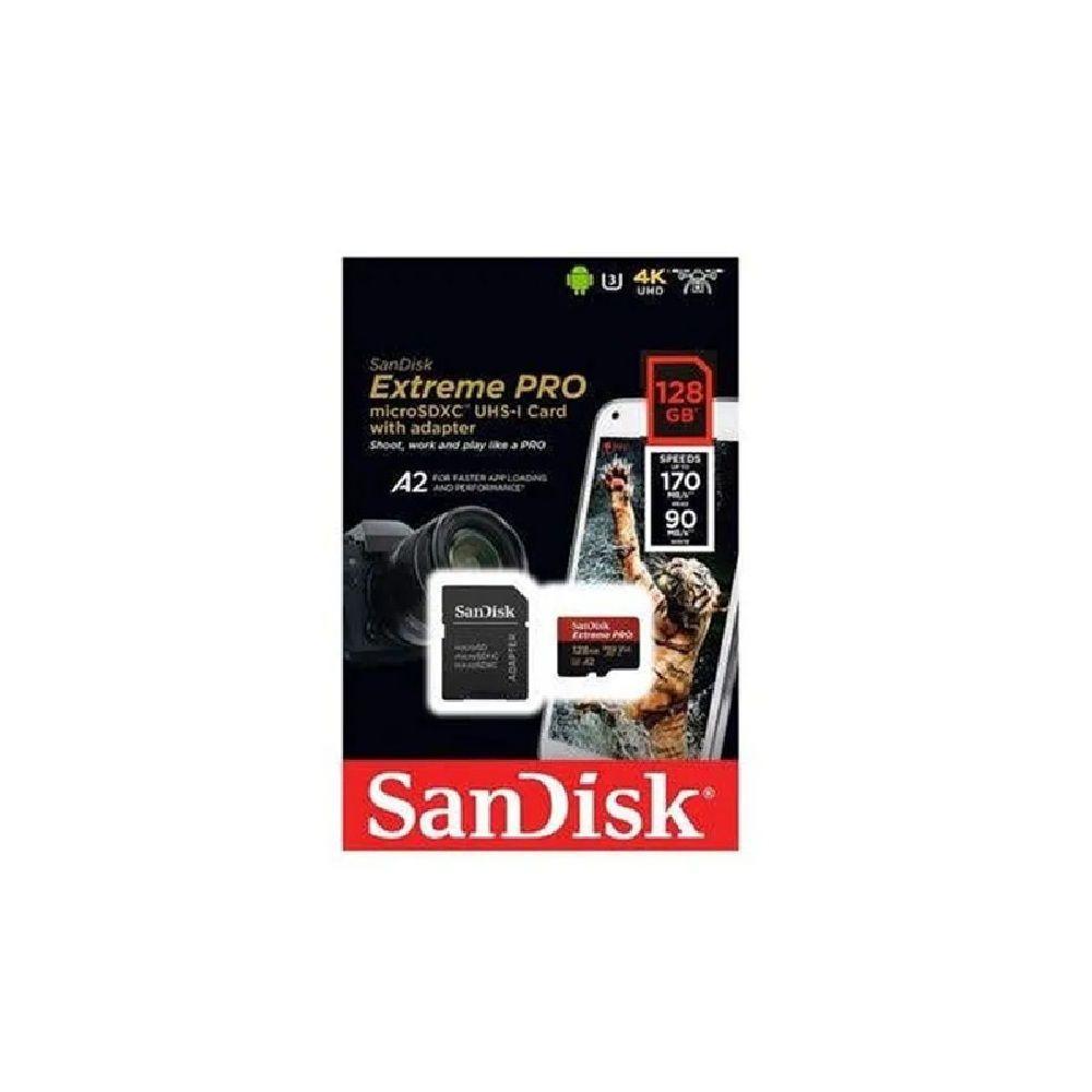 MicroSD SanDisk 128GB Extreme Pro A2 200MB/s-1