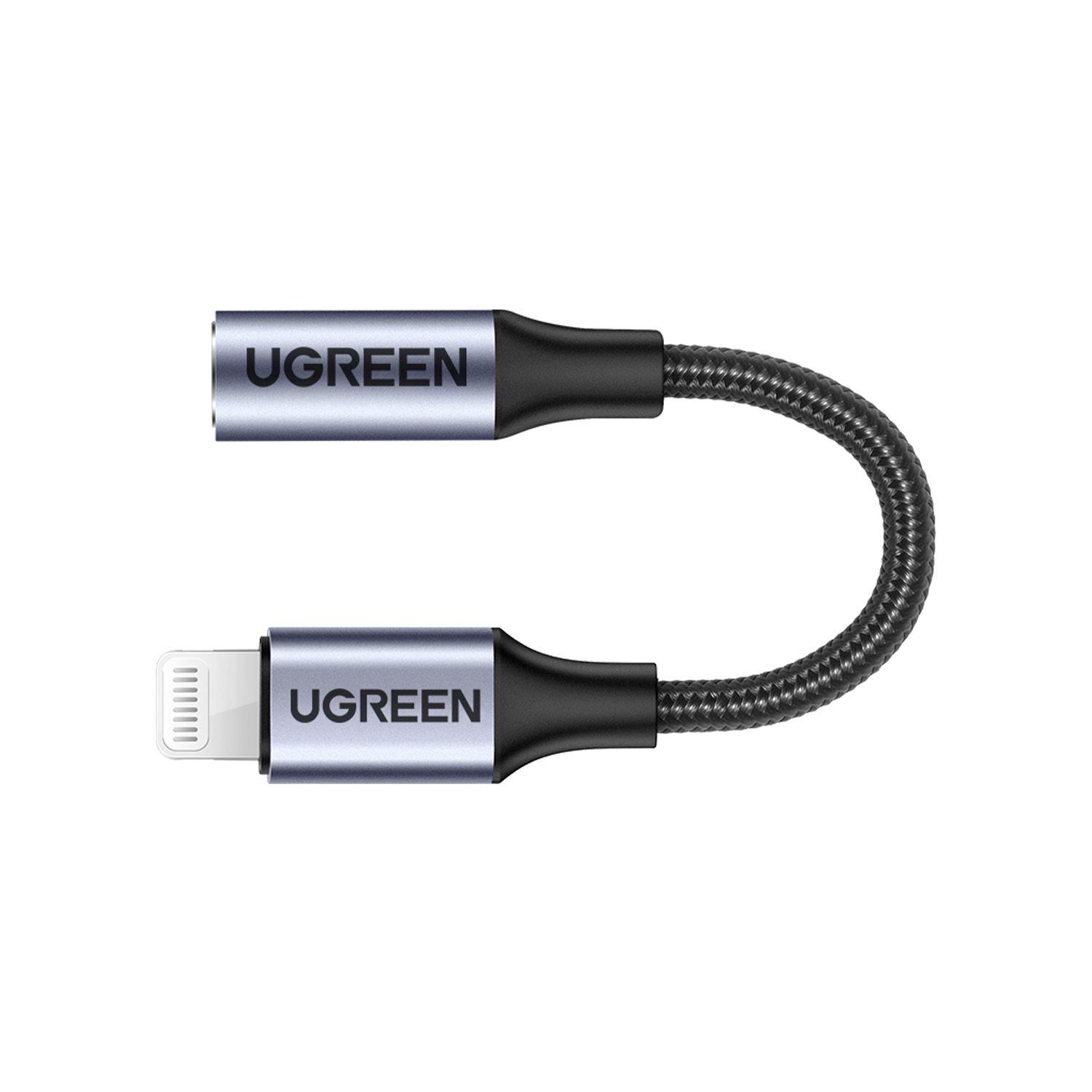 Adaptador de Audio Lightning a Jack 3.5mm Estéreo Certificado por APPLE (MFI)-2