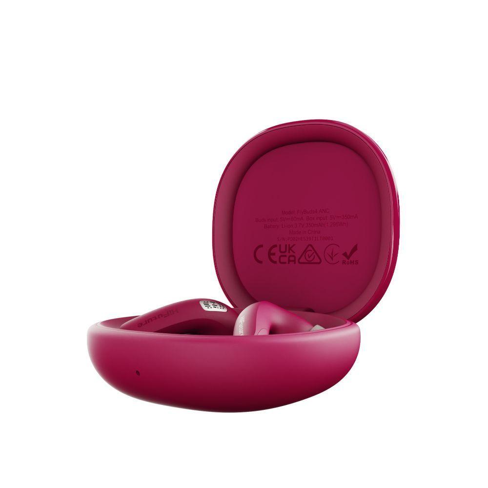 Audífonos HiFuture FlyBuds 4 ANC TWS Rosado 35 h-2