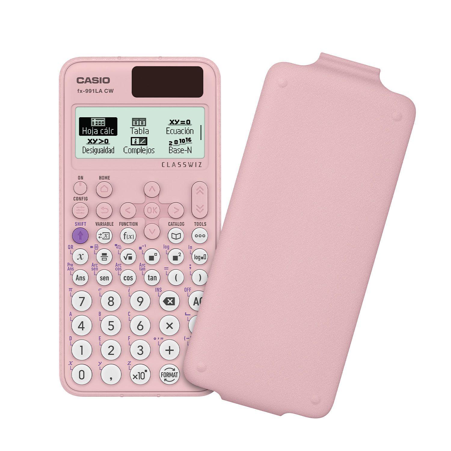 Calculadora Científica Classwiz Fx-991LA CW Color Rosa-1