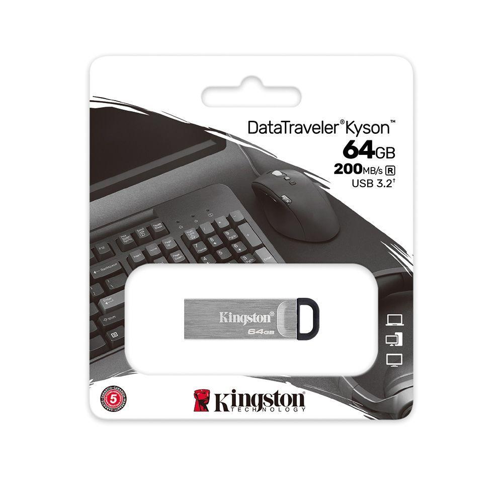 Pendrive 64GB KINGSTON Datatraveler KYSON 3.2 GEN -1