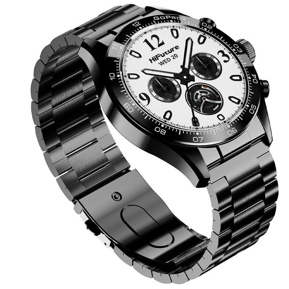 Smartwatch Go Pro 2 Metálico Negro Waterproof 1.32” AMOLED-2