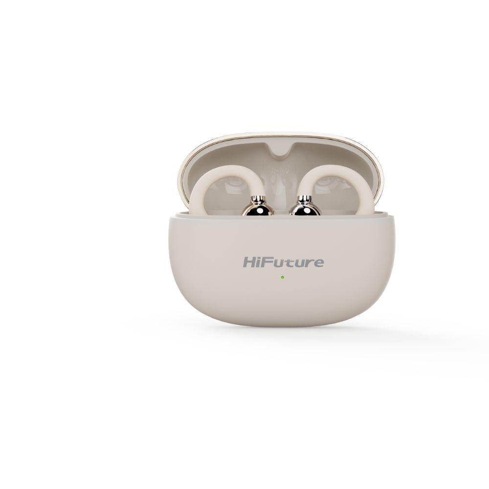 HiFuture Audífonos TWS Tipo Clip FlexClip Gold-0
