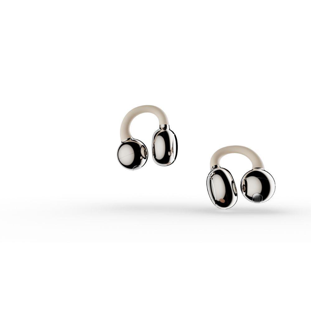 HiFuture Audífonos TWS Tipo Clip FlexClip Gold-1