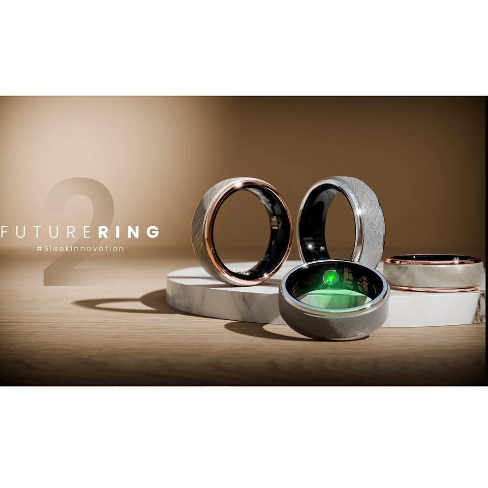 Smart Ring 2 Rose Gold Talla 8 HiFuture-2