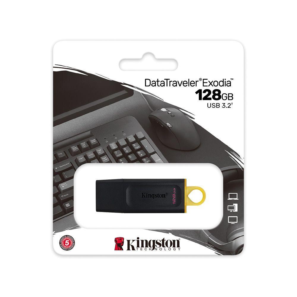 Pendrive 128GB Datatraveler Exodia 3.2 GEN 1-2