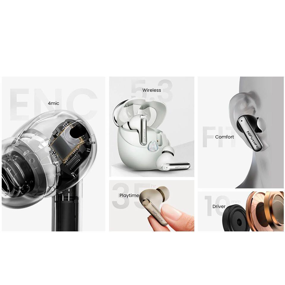 Auriculares TWS Sonic Air Champagne-3