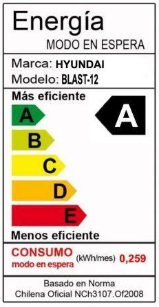 Hyundai Parlante BigBoom 12", Bateria/Bt/Mic/Led-4