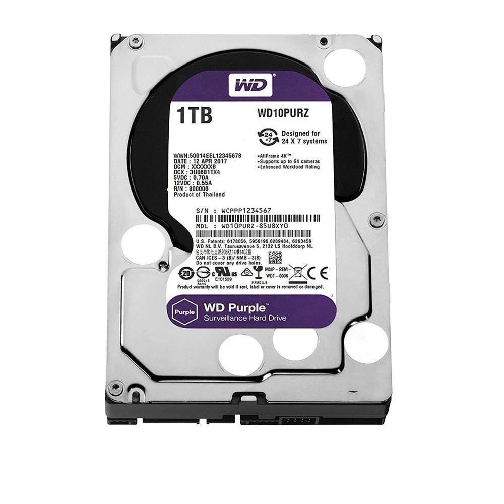 Disco WD 1TB Purple SATA Interno para DVR-3