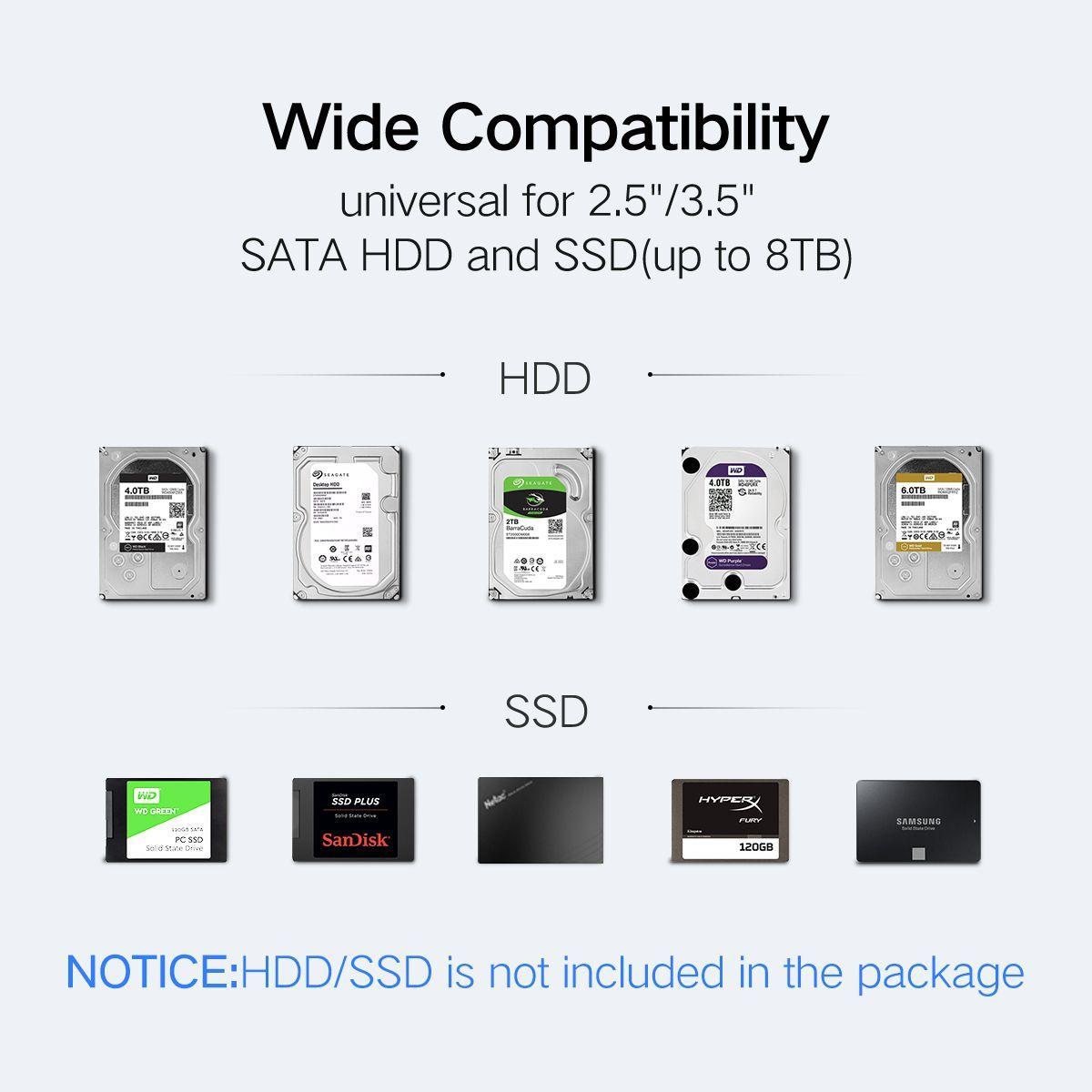Cofre Disco Duro 3525” 16TB USB-B Ugreen-3