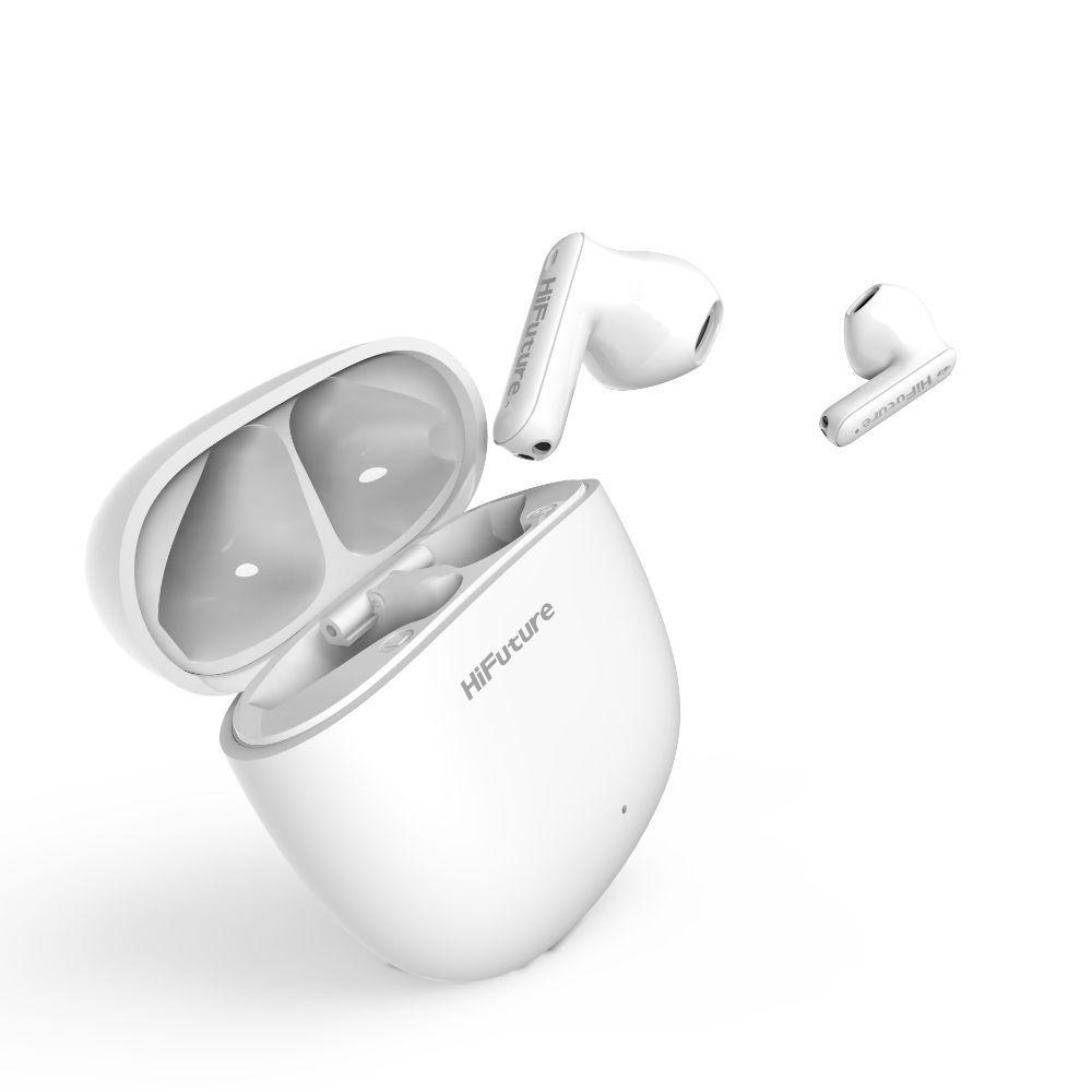 Audífonos HiFuture ColorBuds 2 TWS BT 5.3 Blanco 10 mm-0