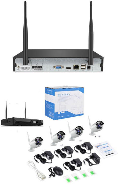 SET DE SEGURIDAD NVR CON 4 CAMARAS WIFI APP TUYA HYUNDAI-2