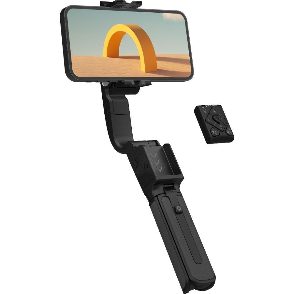 Estabilizador Hohem iSteady Q Negro 3 en 1 con trípode-0