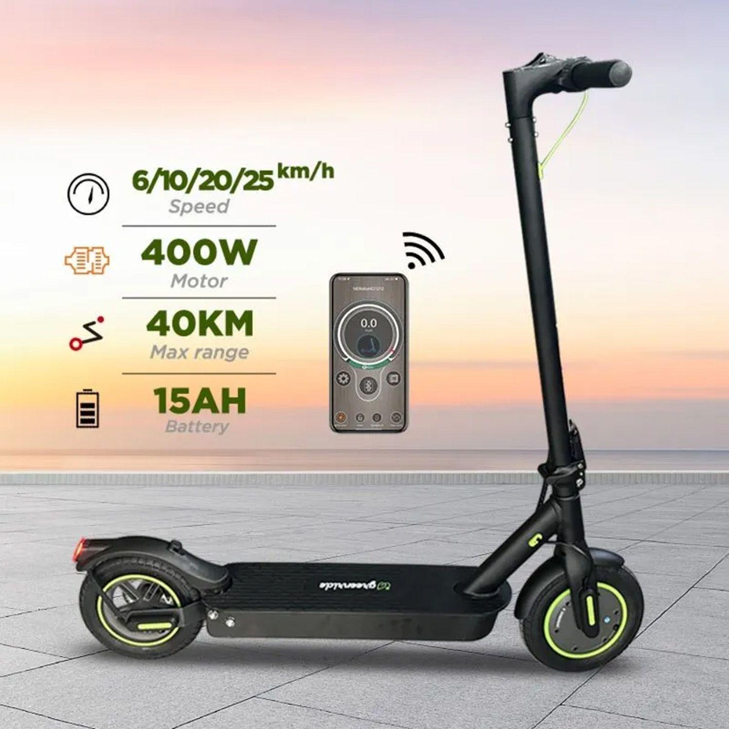 Scooter Eléctrico GREENRIDE OZONE+-3