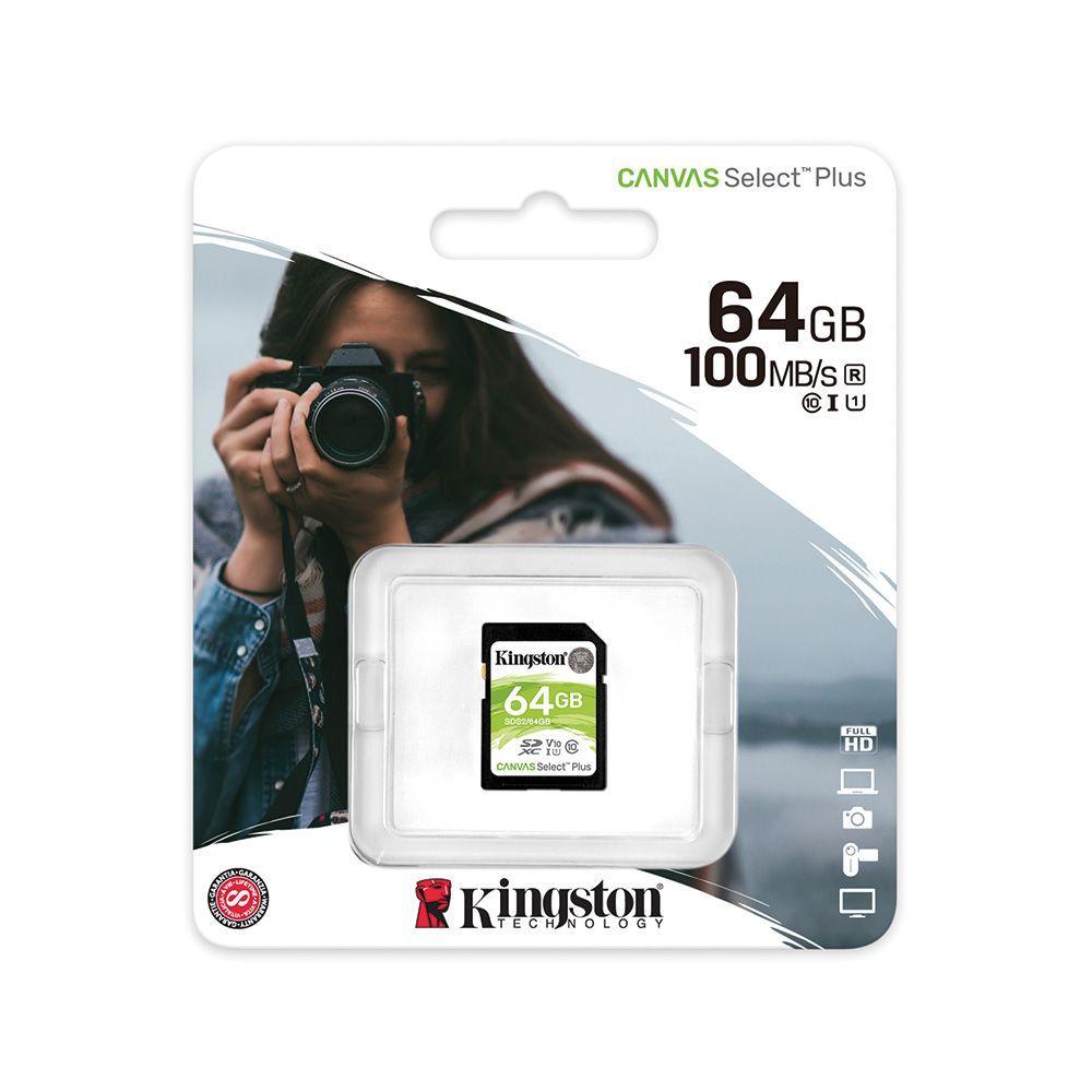 Tarjeta de Memoria SD 64GB XC Canvas Select Plus-2