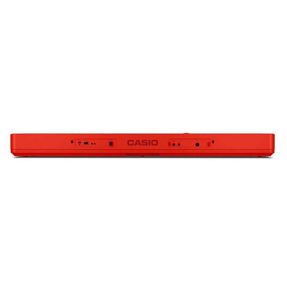 Teclado CASIO 61 TECLAS CT-S1RDC2 ROJO INCLUYE ADAPTADOR ORIGINAL-2