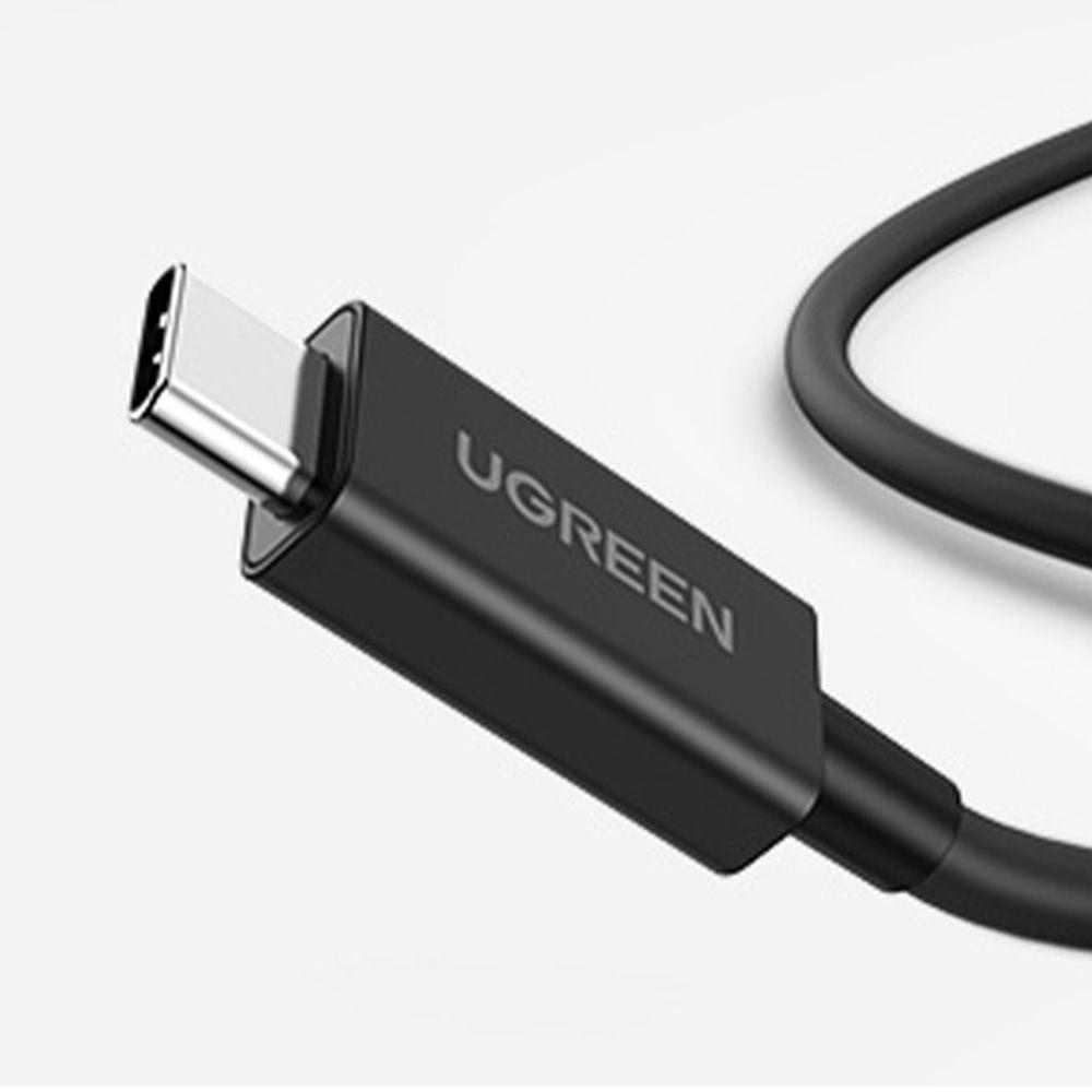 Cable Thunderbolt 4 USB-C a USB-C M/M 40Gbps 100W Max 80cm Negro US501-0