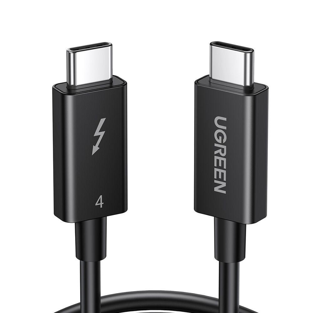 Cable Thunderbolt 4 USB-C a USB-C M/M 40Gbps 100W Max 80cm Negro US501-1