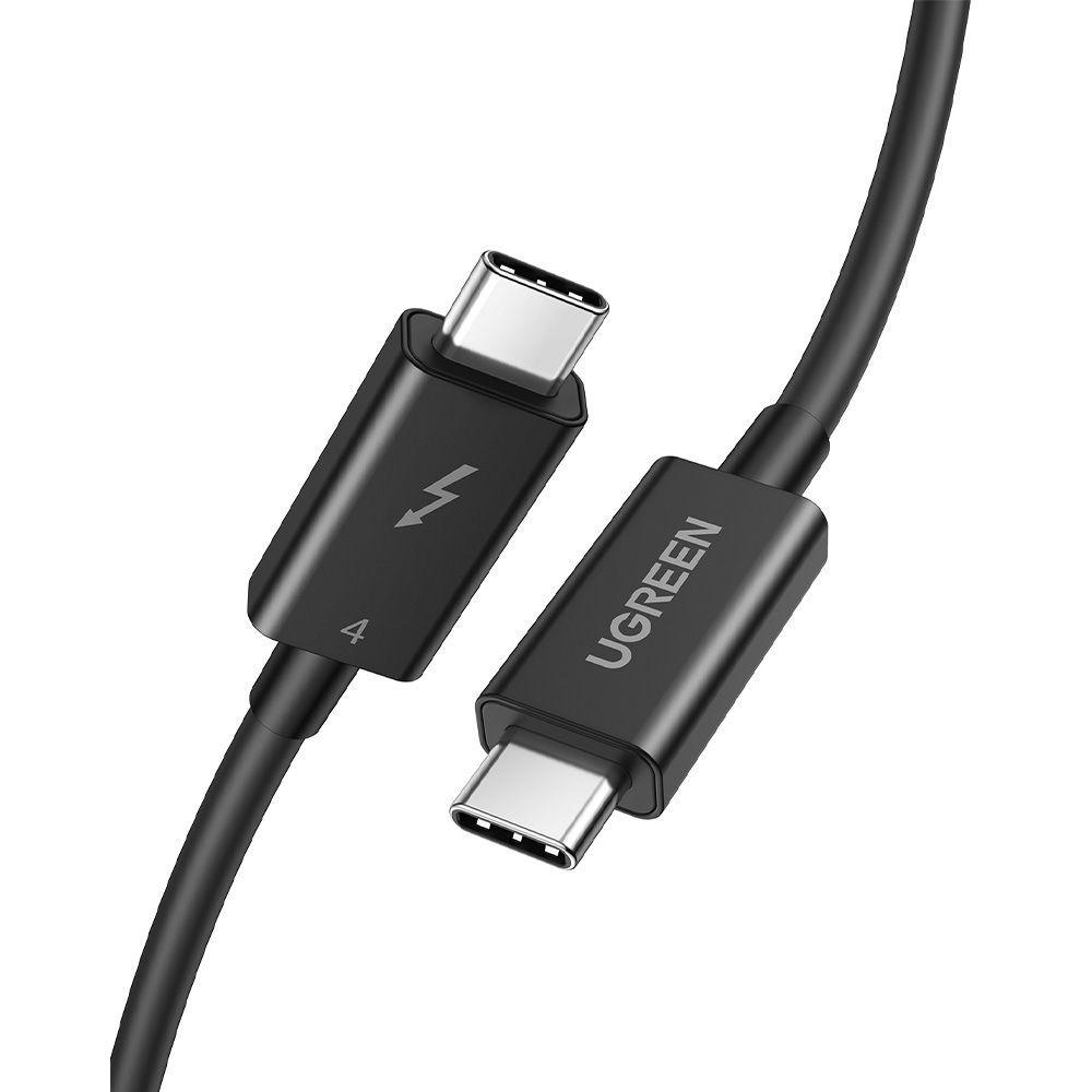 Cable Thunderbolt 4 USB-C a USB-C M/M 40Gbps 100W Max 80cm Negro US501-2