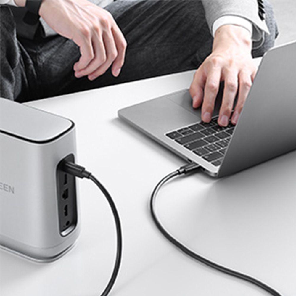 Cable Thunderbolt 4 USB-C a USB-C M/M 40Gbps 100W Max 80cm Negro US501-3