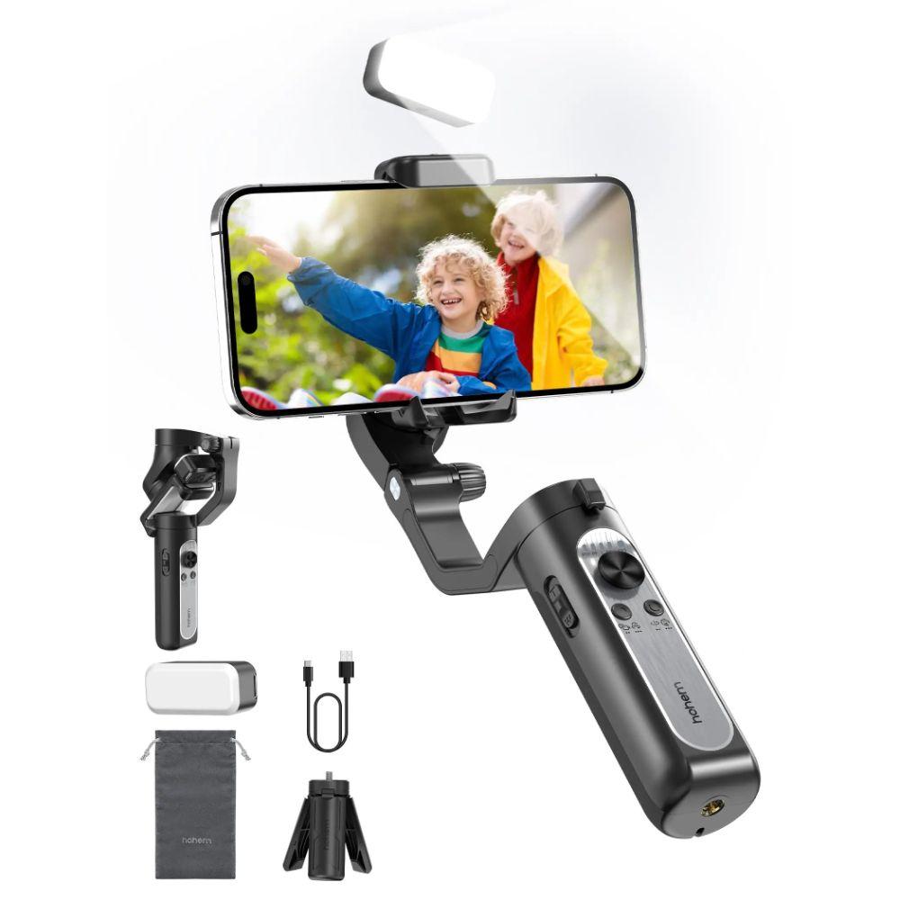Estabilizador Hohem iSteady XE Kit Negro portátil-0