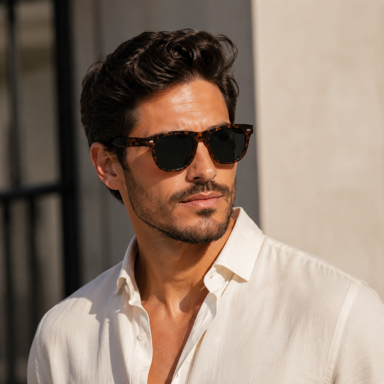 Lentes De Sol Carey Clasico Unisex Con Filtro Uv 400 Tr90 -6