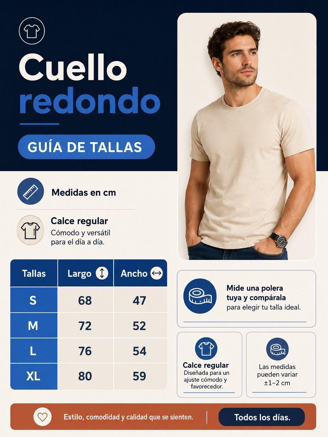 Polera Manga Corta Premium Hombre Algodon Para Estampar-6