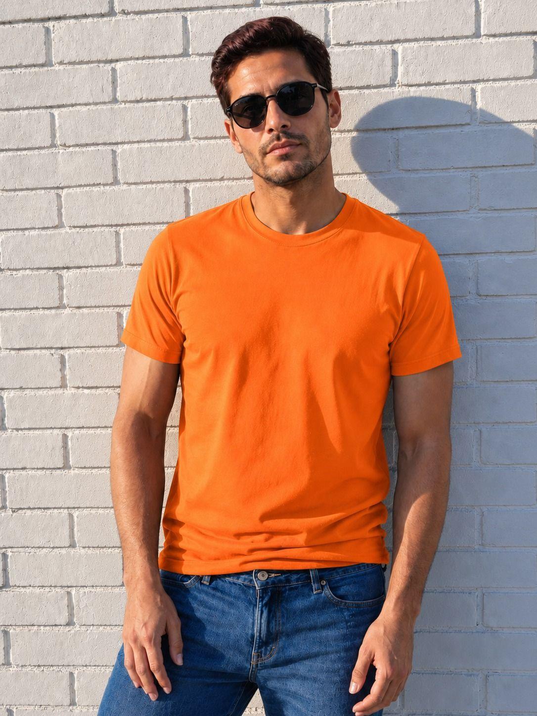 Polera Manga Corta Premium Hombre Algodon Para Estampar-0