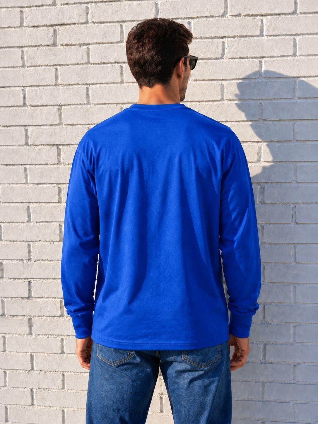 Polera Manga Larga Cuello Redondo Regular Fit Algod n Basica Lisa-2