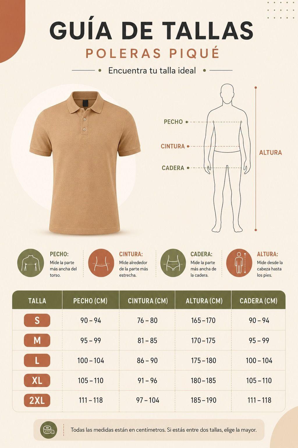 Polera Pique Manga Corta Regular Fit 240g Basica 60 40 Hombre-5